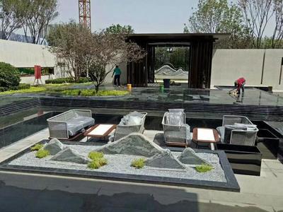 園林景石在現(xiàn)代園林中的作用及其設(shè)計(jì)與布置方法